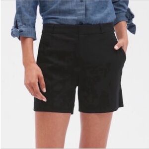 Banana Republic 5 inch inseam flat front shorts